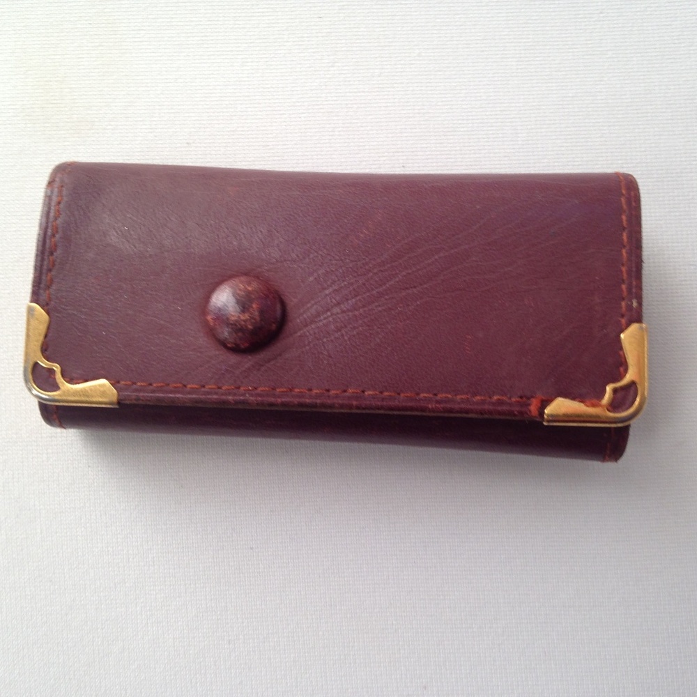 Cartier バーガンディ レザー キーケース Cartier | Accessories | Rare Cartier Burgundy Leather 4 Hooks Key